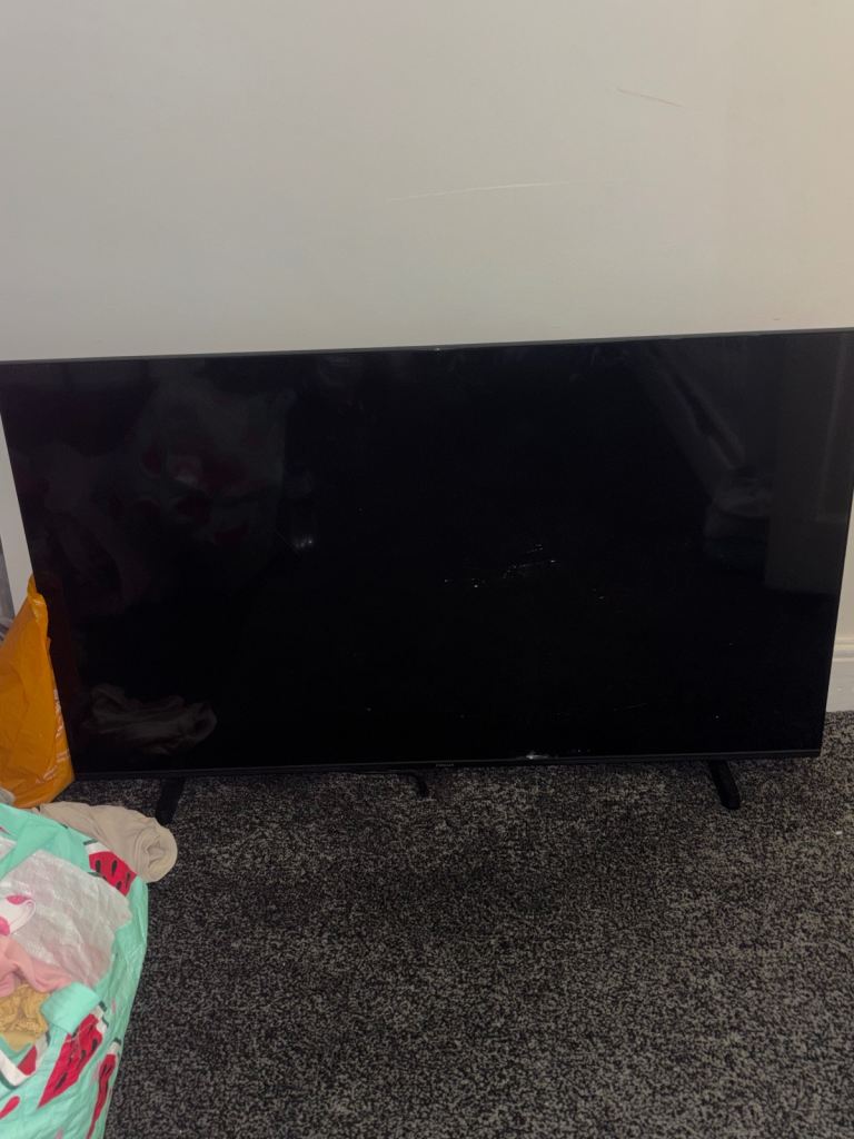 55” tv broken. For spares 