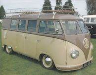 Framed Or Un-Framed Magazine ORIGINAL Featuring Split Screen VW/Volkswagen Camper Reg DAV3B