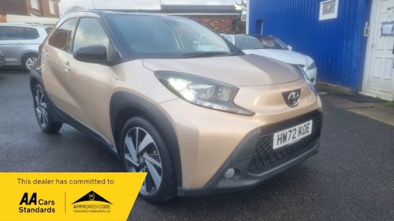 Toyota AYGO 1.0 VVT-i Edge Hatchback 5dr Petrol x-shift Euro 6 (s/s) (72 ps)