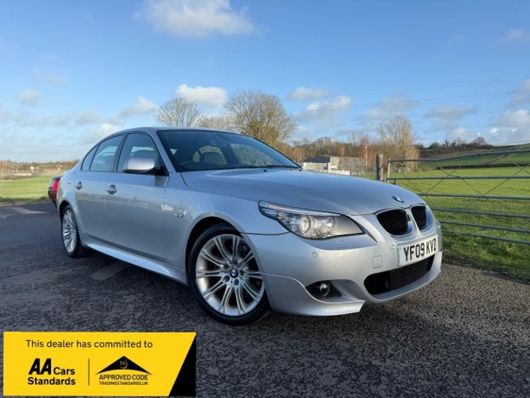 2009 BMW 5 Series 520d M Sport 4dr Step Auto [177] JUST 89k VERY CLEAN EXAMPLE  SALOON Diesel Aut...