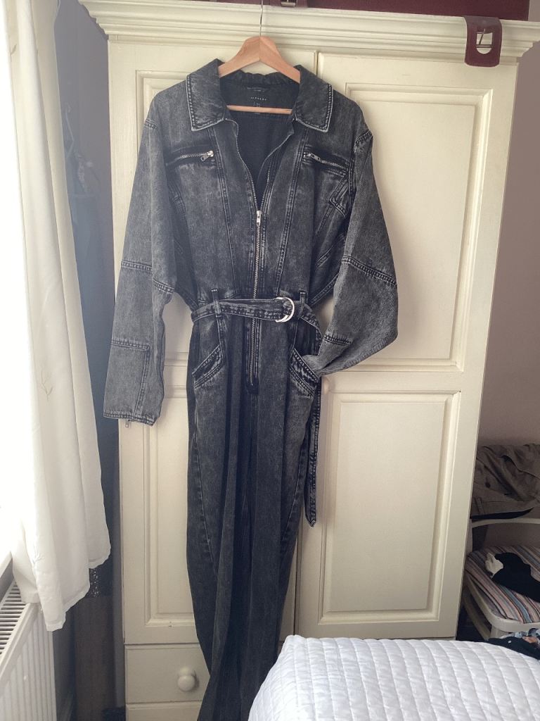 image for Denim jumpsuit size 12 tall range