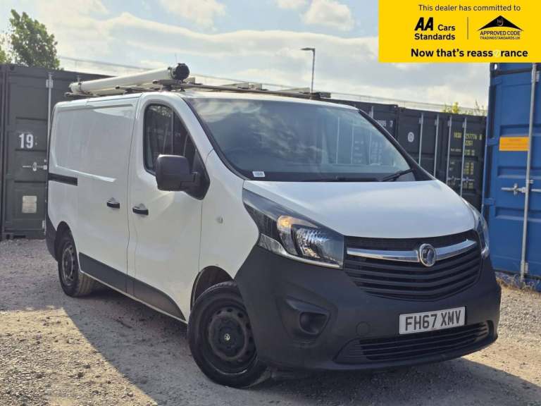 2018 Vauxhall Vivaro 1.6 CDTi 2900 Panel Van 5dr Diesel Manual L1 H1 Euro 6 (s/s) (95 ps) Panel V...