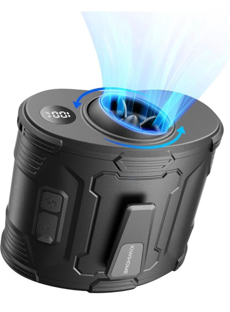 New Kiwihome Rechargeable Waist Fan (RRP:£39.99)