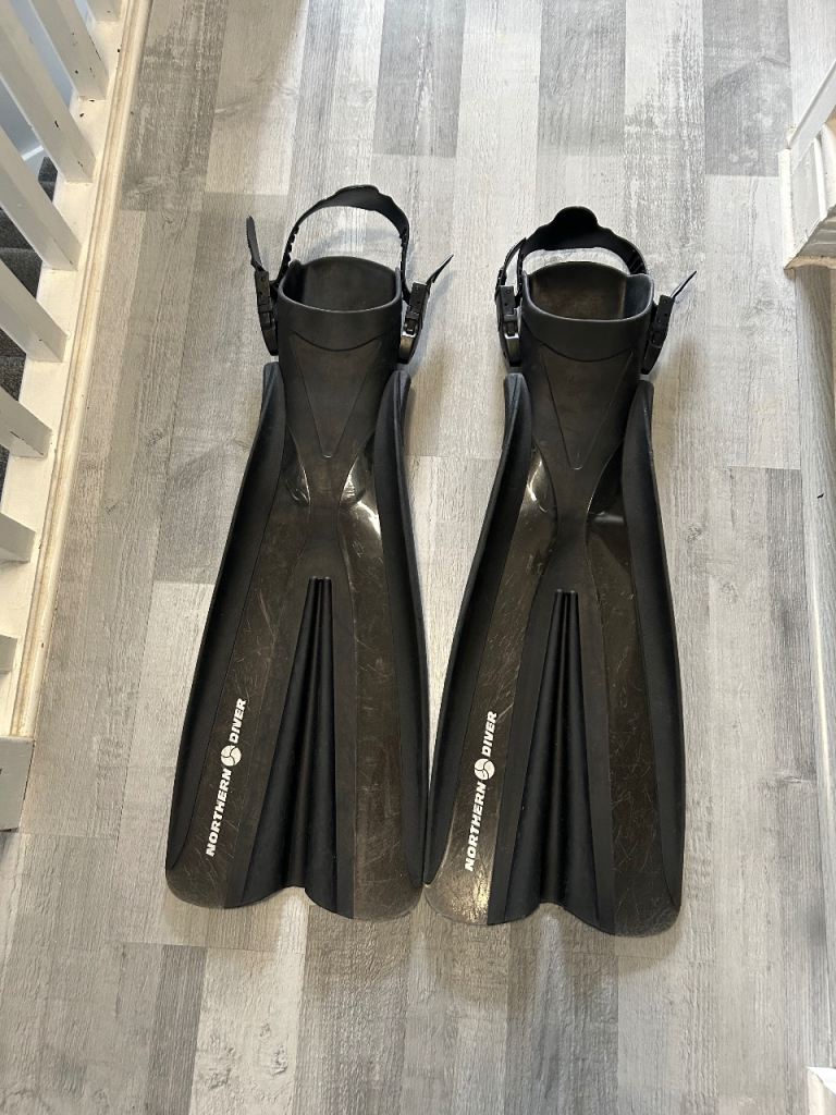 Northern diver split fins 