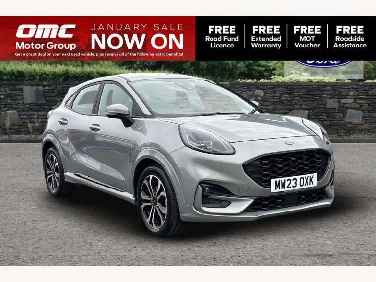 2023 Ford Puma 1.0 EcoBoost Hybrid mHEV 155 ST-Line 5dr HATCHBACK Petrol/Electric Hybrid Manual