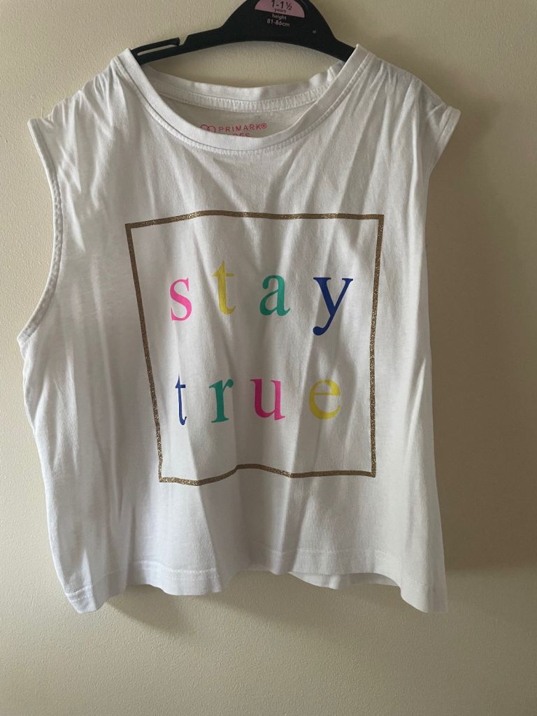 Girls Primark top age 10-11 