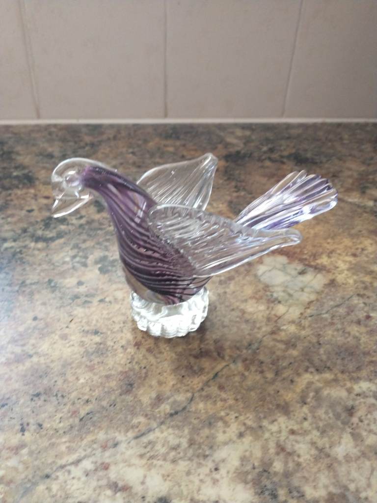 image for Vintage Caithness glass bird