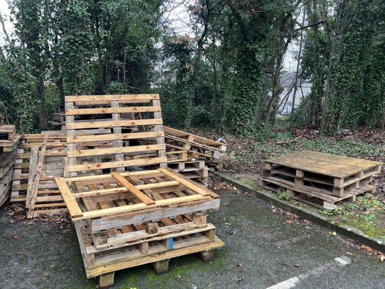 Wooden pallets