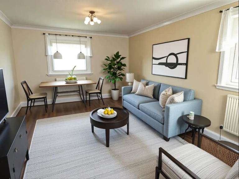 2 Bedroom Flat with Sea View in AB24. Heating bills included in Council Tax.Close to University