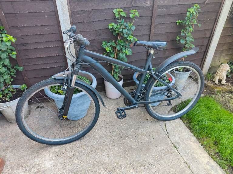 Black Mountain bike 18inch 21gear