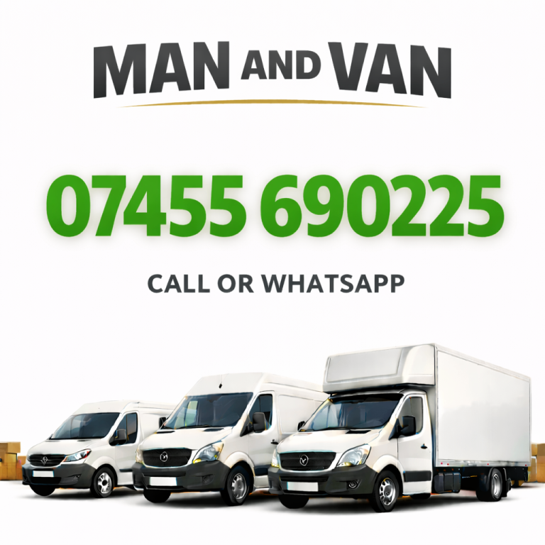 Man And Van Man With Van Kent Sofa Moped House Movers Removals Delivery Moving Services Company 