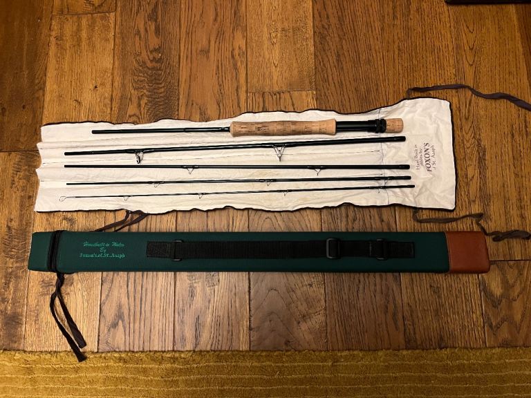 Winston BL5 fly rod 9’6” #8 built by Foxons