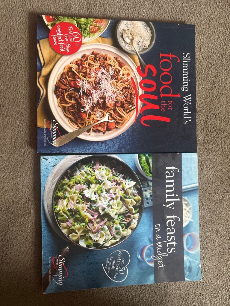 2x slimming world cook books 