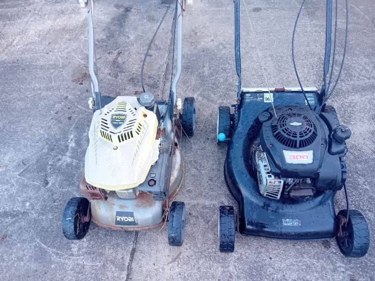 2 Lawnmowers for parts or repair open to offers