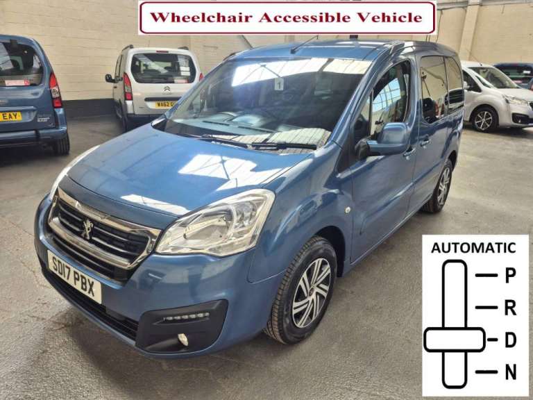 Peugeot Partner WHEELCHAIR ACCESSIBLE 1.6 BlueHDi 100 Allure Diesel