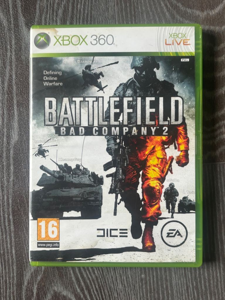 Xbox 360 Battlefield Games Bundle – Good Condition