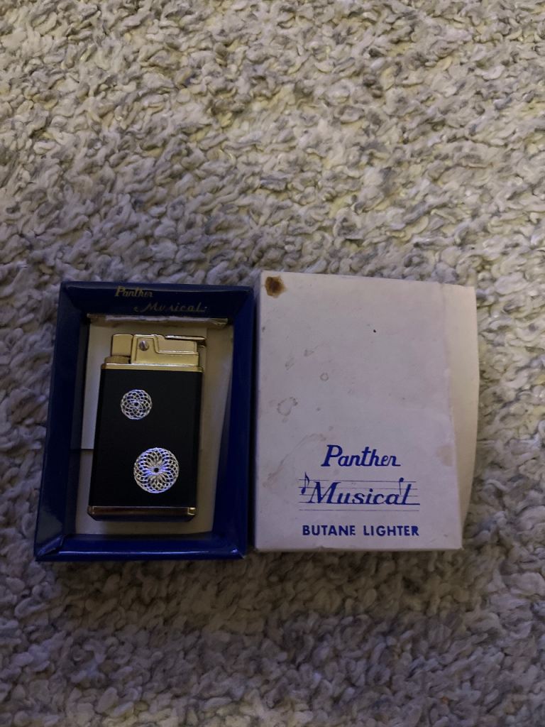 Panther Musical Butane Lighter – Vintage Collectible