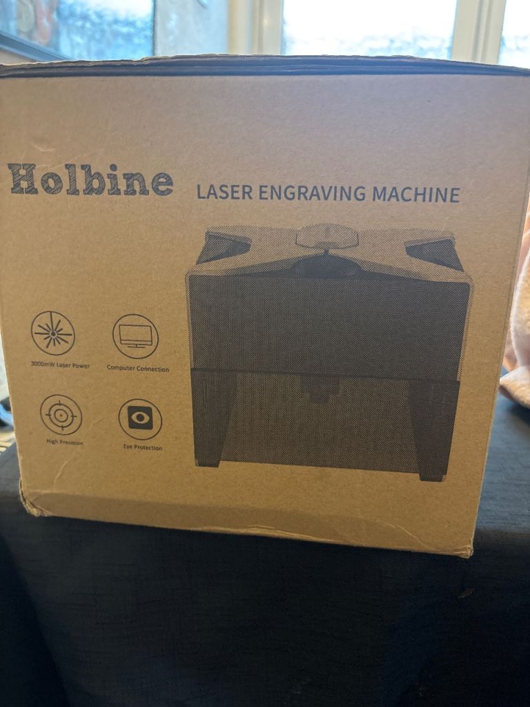 Holbine Laser Engraving Machine - Brand New in Box