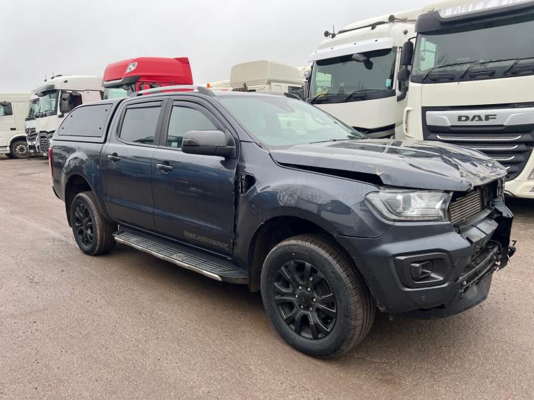 2022 FORD RANGER WILDTRAK ECOBLUE AUTO DOUBLE CAB PICK UP DAMAGED SALVAGE