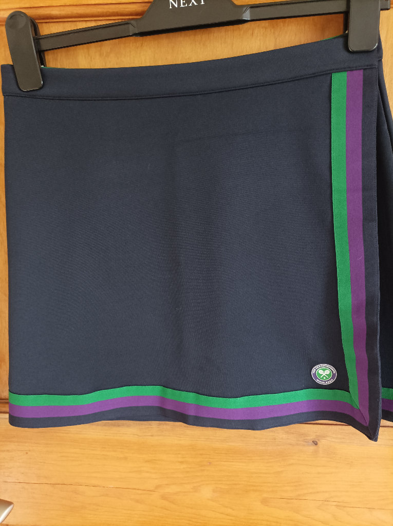 Official Wimbledon Wrap Skirt -Size Small (10-12) - Worn Once - Like New