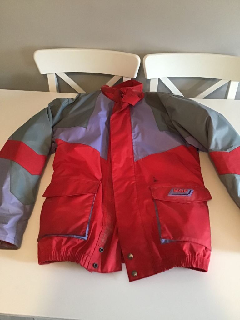 Ladies Mens Unisex Multi Coloured Motorbike Jacket