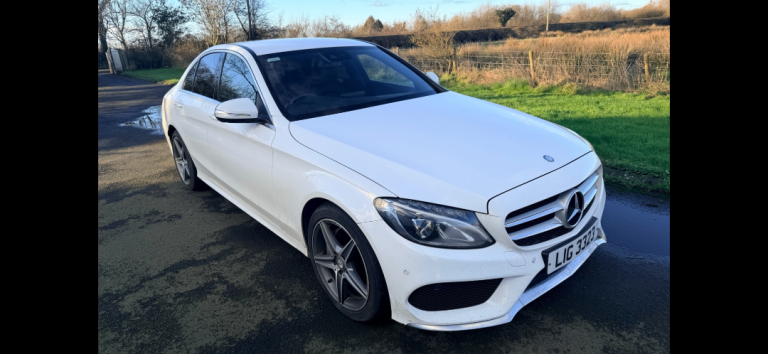 2015 Mercedes C-Class C220 BlueTEC AMG Line 4dr 1yrs MOT 6MTH RAC warranty