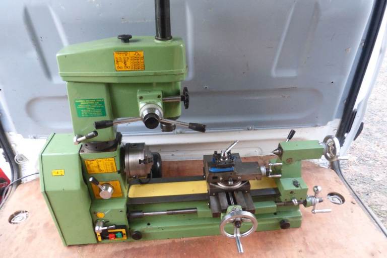 Warco Lathe and Miller in Full Working Order with some Tooling