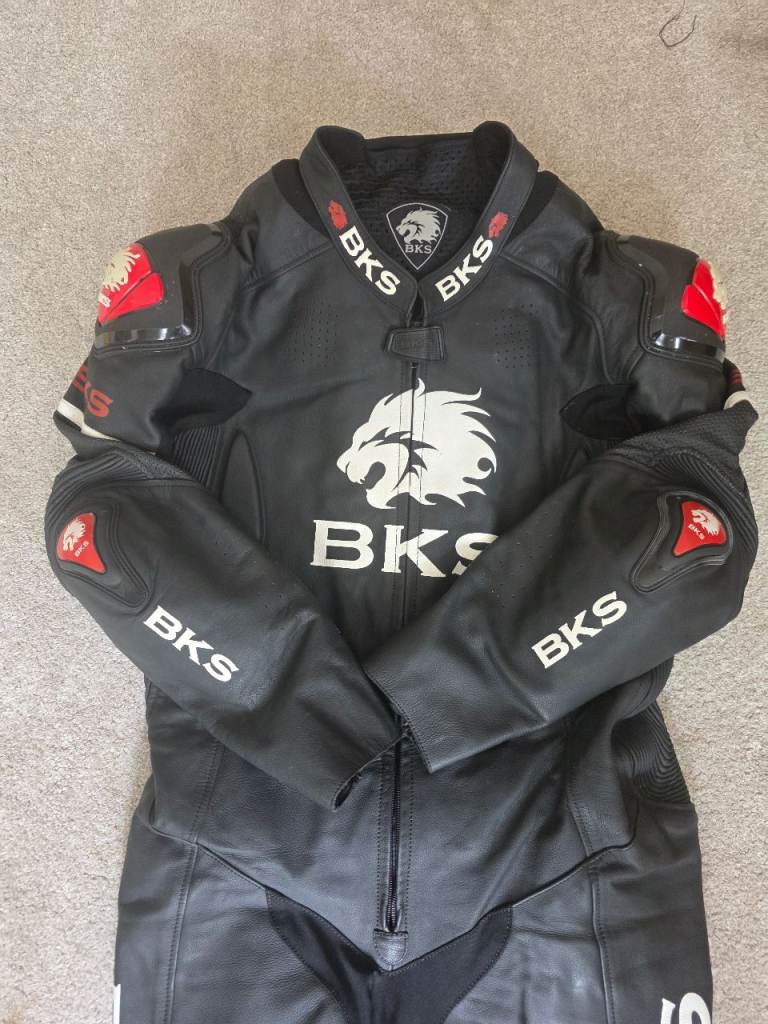 BKS one piece suit with back protector.