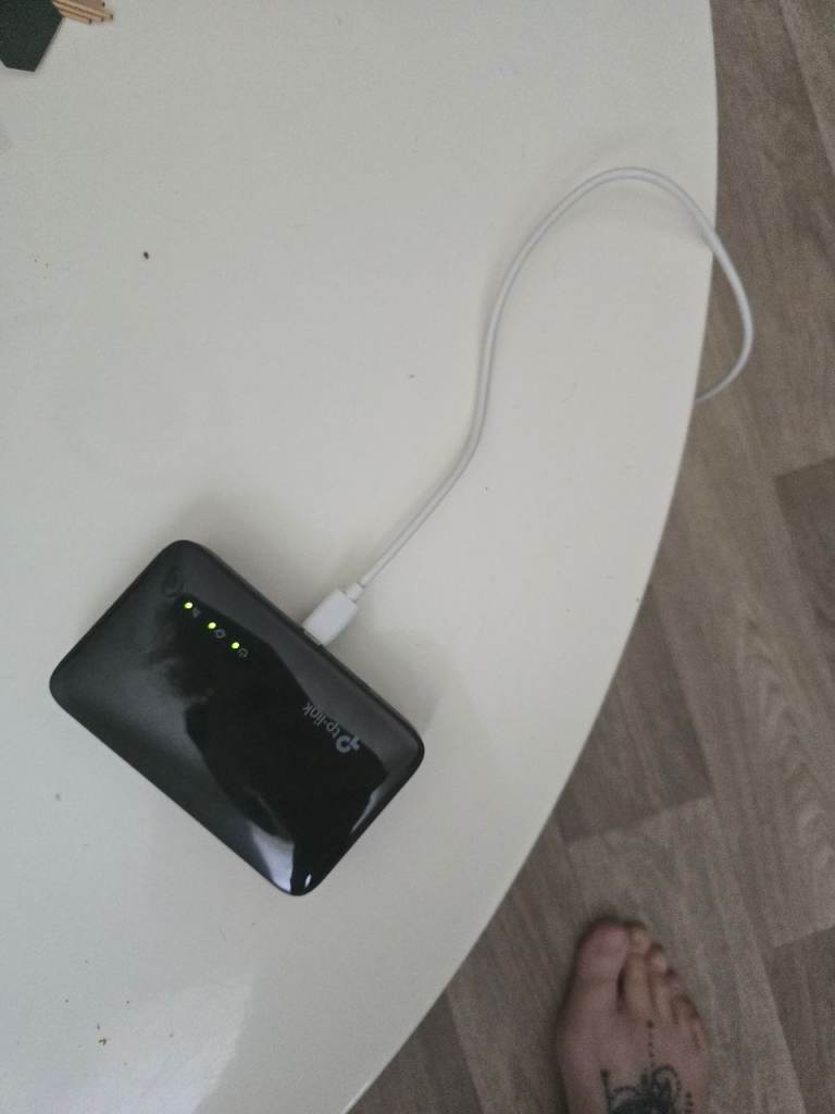 TP-Link 4G Router with SIM Slot
Connect Up to 10 Devices, 2000mAh Battery, Plug & Play Setup