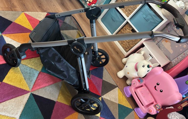 Silver Cross Earth Reef Pram and Pushchair, with First Bed Carrycot, Car Seat and Isofix Base