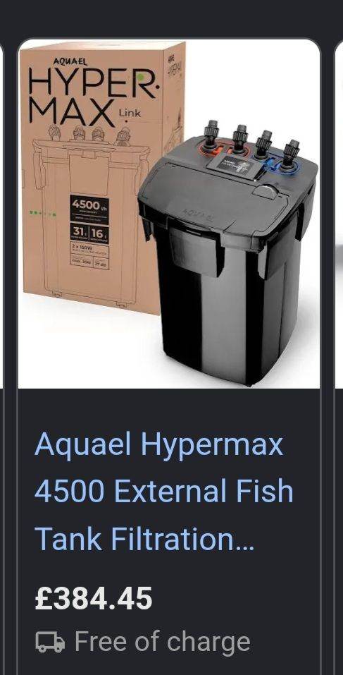 3 month old aquael 4500 bt filter
