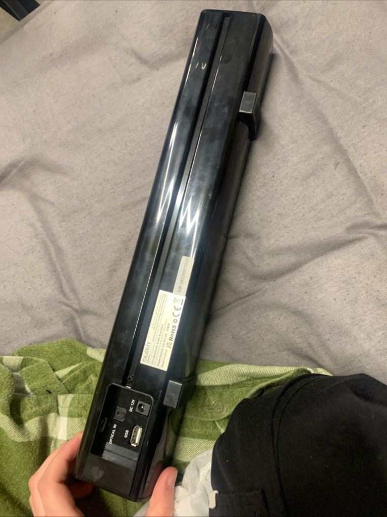 Majority Bowfell Slim Bluetooth Soundbar – Black, Good Condition