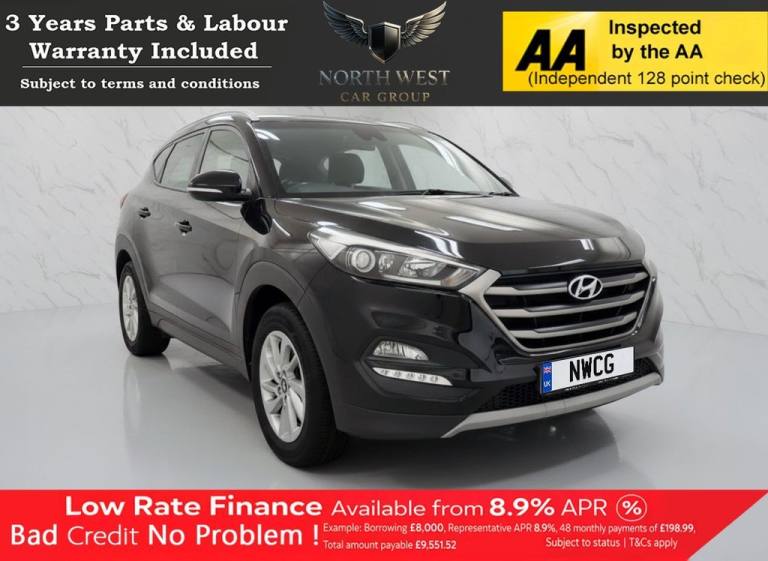 2016 Hyundai TUCSON 1.7 CRDi Blue Drive SE Nav SUV 5dr Diesel Manual Euro 6 (s/s) (116 ps) ESTATE...