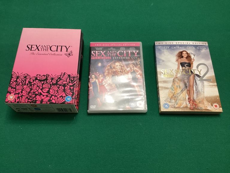 Sex and the city DVDs Box set seasons 1-6 along with a special features dvd + The Movies x2