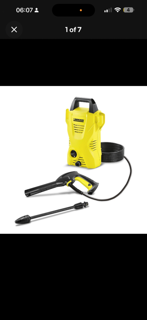 Karcher K2 Pressure Washer jet