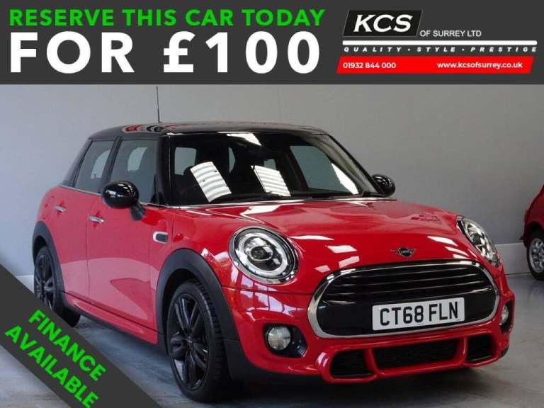 2019 MINI Hatch 1.5 Cooper Sport Hatchback 5dr Petrol Steptronic Euro 6 (s/s) (136 ps) Hatchback ...