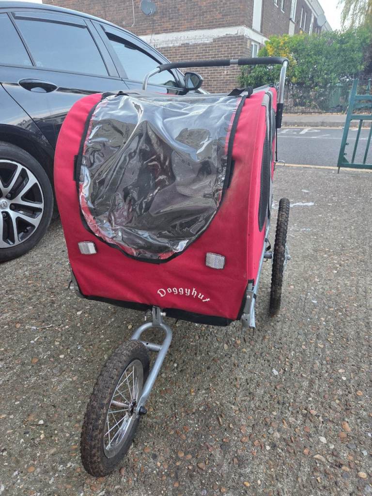 Doggyhut Pet Bike Trailer – Large Dog Carrier / Cargo Trailer