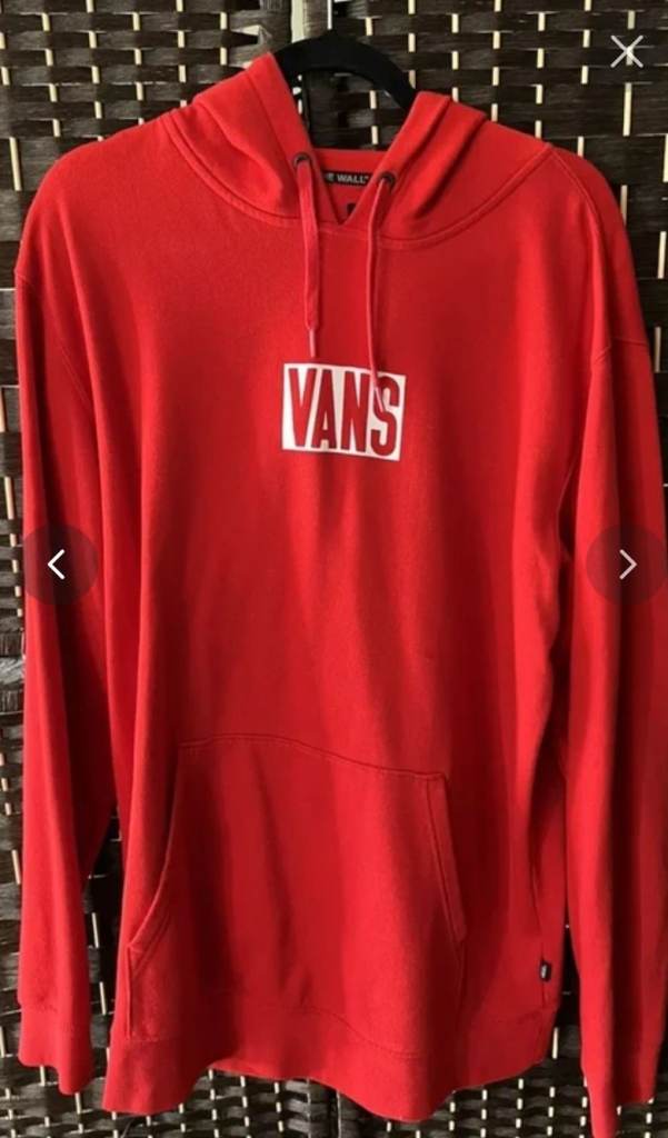 Vans race red hoodie