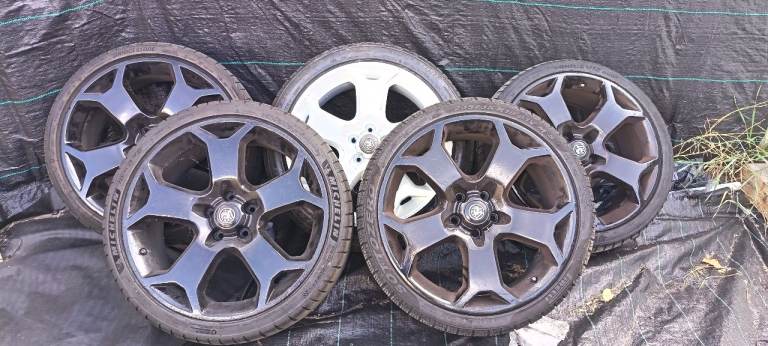 alloy wheels 19" set of five 