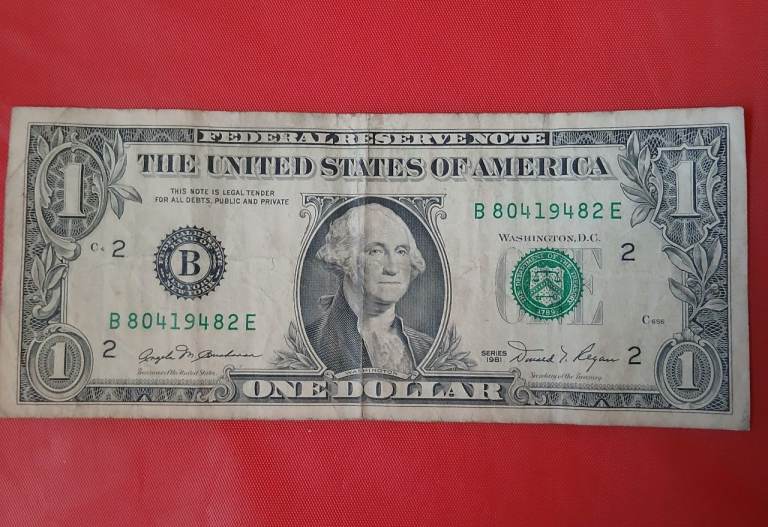 USA George Washington Bank Note