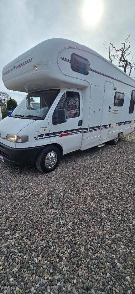 Fiat auto.trail cheyenne 634/4 berth only 50000 miles lots of service timing belt done mot 1 year