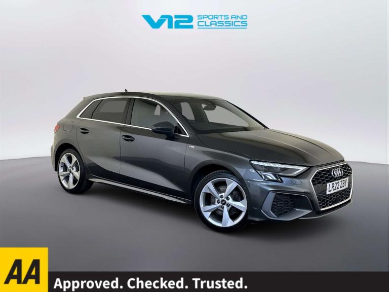 2022 Audi A3 1.4 TFSIe 40 S line Sportback 5dr Petrol Plug-in Hybrid S Tronic Euro 6 (s/ Hatchbac...