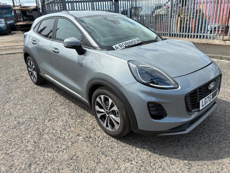 2026 FORD PUMA TITANIUM MHEV accident damaged salvage