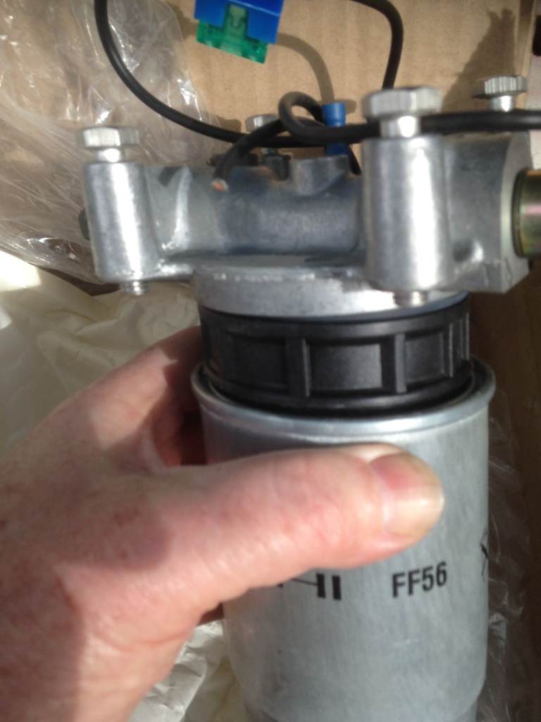 Vegetable oil filter