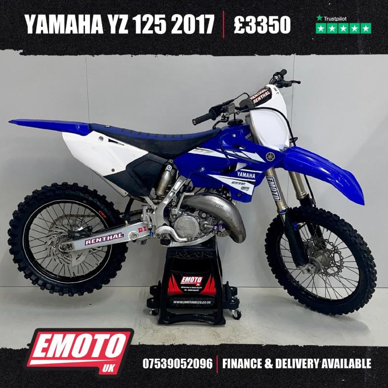 YAMAHA YZ 125 2017 Motocross Bike 125cc @EmotoUK - Finance Available