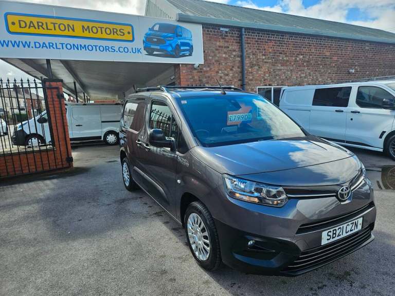 2021 Toyota ProAce L1 ICON * TWIN DOORS *NO VAT* Panel Van Diesel Manual