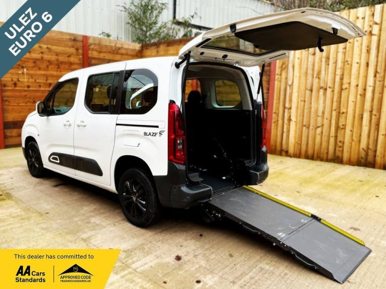 2020 Citroen Berlingo 3 Seat Auto Wheelchair Accessible Disabled Access Vehicle WAV MPV Diesel Au...