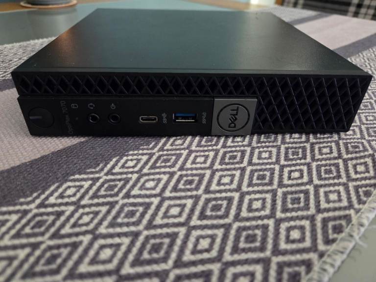 Dell Mini PC Desktop Computer – Black, Good Condition