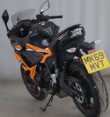 2019 69 KAWASAKI NINJA 650 SPORTS EU4 4k MILES EX 650 KKFA EX650