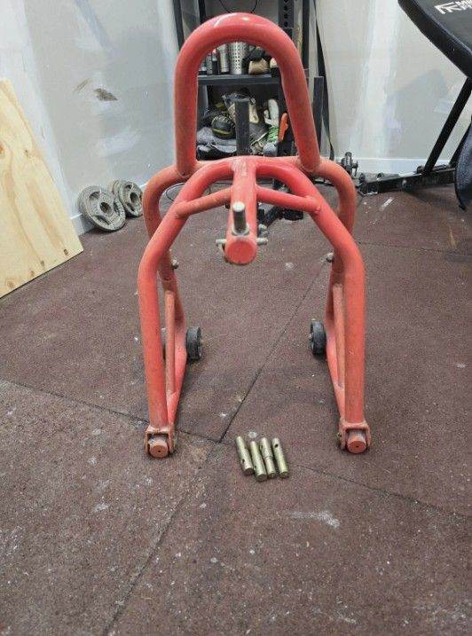 Front Headstock Paddock Stand With Pins